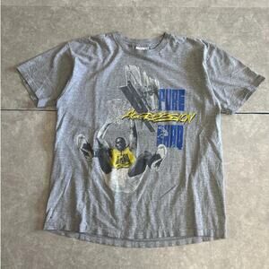 90s Vintage Shaquille O Neal Reebok Grey T Shirt Size XL